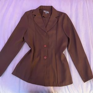 light brown blazer